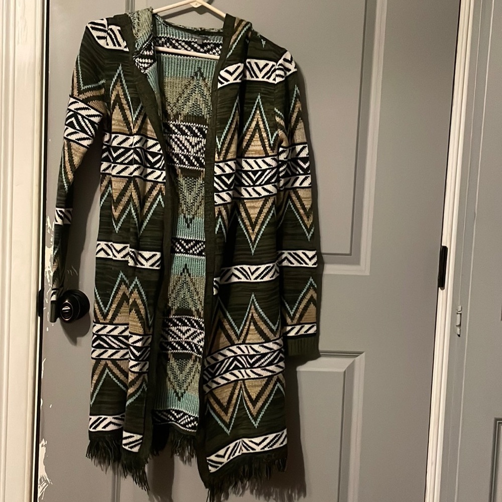 Hooded Cardigan